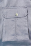 SKWK169  Designed multi-bag royal blue mid-length work clothes