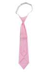 TI182  Order Solid Color Fake Tie Tie Design Company School Tie Stretch Polyester Cotton Poplin