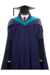 DA403 School of Public Administration Master's Graduation Uniform NUS University Graduation Uniform Peacock Blue