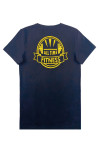 T1126 Order online for black T-shirt, round neck short-sleeved T-shirt, fitness center, printed LOGO, gym, customized T-shirt 