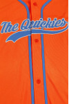 BU44  Customized personalized LOGO baseball shirt, orange baseball shirt, moisture-wicking baseball shirt, team baseball shirt