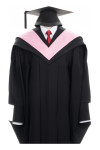 DA456 Order NTU Graduation Gown School for National Institute of Education Lustrous-Light-Cerise shawl  