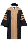DA468 Order SMU Graduation Gown School of Accountancy (Drab with Golden Trimmings) shawl 