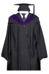 DA478 Order Singapore Management University Graduation Gown Yong Pung How School of Law (Purple) shawl  