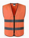 SKWK187 knitted fabric (no pockets) reflective vest, construction engineering safety vest, road sanitation and cleaning, car inspection, annual review, fluorescent clothing      
