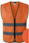 SKWK188 Mesh (no pockets), reflective vests, construction engineering safety vests, road sanitation and cleaning, car inspection, annual review, fluorescent clothing      