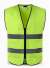 SKWK190 knitted fabric (double pocket) reflective vest, construction engineering safety vest, road sanitation cleaning, car inspection, annual review, fluorescent clothing      