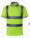 SKWK193 reflective vest summer t-shirt quick-drying polo shirt construction safety overalls short sleeve