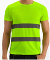 SKWK209 reflective quick-drying t-shirt construction site safety clothes short sleeve cycling advertising overalls vest reflective vest
