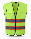 SKWK 222 Reflective Vest Construction Reflective Vest Sanitation Car Safety Protection Fluorescent Clothing