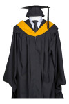 DA476 Order Singapore Management University Graduation Gown School of Computing & Information Systems (Golden Yellow) shawl             
