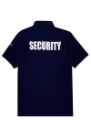 SE069  Order short-sleeved security guard short-sleeved Polo uniform, shopping mall security uniform, patrol security uniform, guard short-sleeved Polo shirt, royal blue 