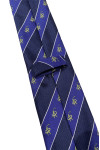 TI185  Order online for customized blue tie, diagonal pattern tie, work tie, 100% polyester, customized LOGO tie