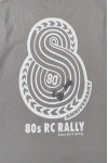 T1138 Manufacturer of men's short-sleeved T-shirts, gray round neck T-shirts, remote control car club event T-shirts 