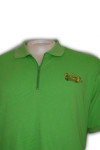 P145 green embroidery polo shirts