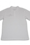 P135  white polo shirt