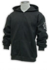 Z036 embroidered campus zip up 