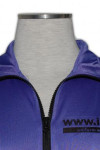 V055 DIY Design Promotion Wvent Black Zipper Vest  Jacket