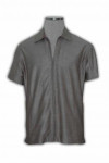 R051 polyester office shirt