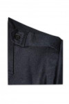 SE003-1 Customize Security Officer Uniform Navy Blue Front Zip Long Sleeved Top Workwear for Men and Women