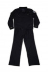 SE003 Customize Black Security Guard Suit Shirts and Trousers with Badges for Police Officers