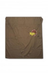 AP005-3 OEM Apron Design Template Custom Logo Embroidery Half Waist Brown Apron