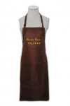 AP021 Deliver to Dhoby Ghaut Personalised Apron Unisex Uniform Aprons with Adjustable Neck Strap and Waist Ties