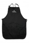 AP013 Customized Black Cooking Aprons for Corporate Events Trade Exhibitions 