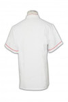CL005 Where to Find OEM Housekeeping Uniform Suppliers Short Sleeve Cleaners Shirt with Customised Design in Red 