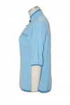 CL003 Ladies 3/4 Sleeve House Cleaning Apparel Workwear in Sky Blue
