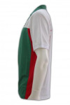 W046 Custom Made Retro Soccer Jersey Shirts V-Neck with Polo Collar 