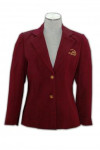 BS019 women embroidered blazer