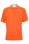 P216 orange short polo
