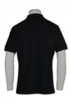 P230 men's black polo shirt