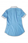 R104 woman blue shirt