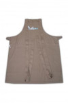 AP032 Tailor-Made Khaki Apron with 2 Side Pockets and Pen Holder