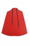 AP034 How to Purchase Nylon Red Long Apron Waterproof Men Aprons Uniform