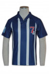 W086 Customized Retro Soccer Uniform with Stripes and Kiwi Collar Football Jersey Full Printing with Team Name and Logo
