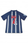 W086 Customized Retro Soccer Uniform with Stripes and Kiwi Collar Football Jersey Full Printing with Team Name and Logo