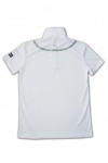 P234 white classic fit polo for men