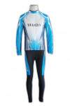 B015 Design Your Own Long Sleeve Cycling Jersey