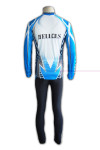 B015 Design Your Own Long Sleeve Cycling Jersey