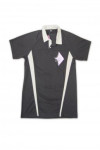 P242 black short sleeve fit polo for men