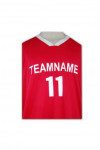 W116 Customised Men Women Blank Team Uniform Red White Jersey Set with Team Name and Number