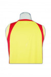 W119 Personalised Basketball Jersey with Team Name and Number Yellow Red V-neck Shirt and Shorts for Adults Youth Kids