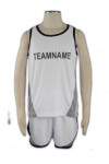 W124 Custom Design Plus Size Sportswear White/Black/Grey Basketball Team Uniform