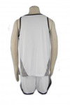 W124 Custom Design Plus Size Sportswear White/Black/Grey Basketball Team Uniform