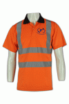 D103 black collar orange uniform