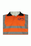 D103 black collar orange uniform