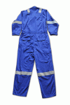 D107 blue industrial uniform